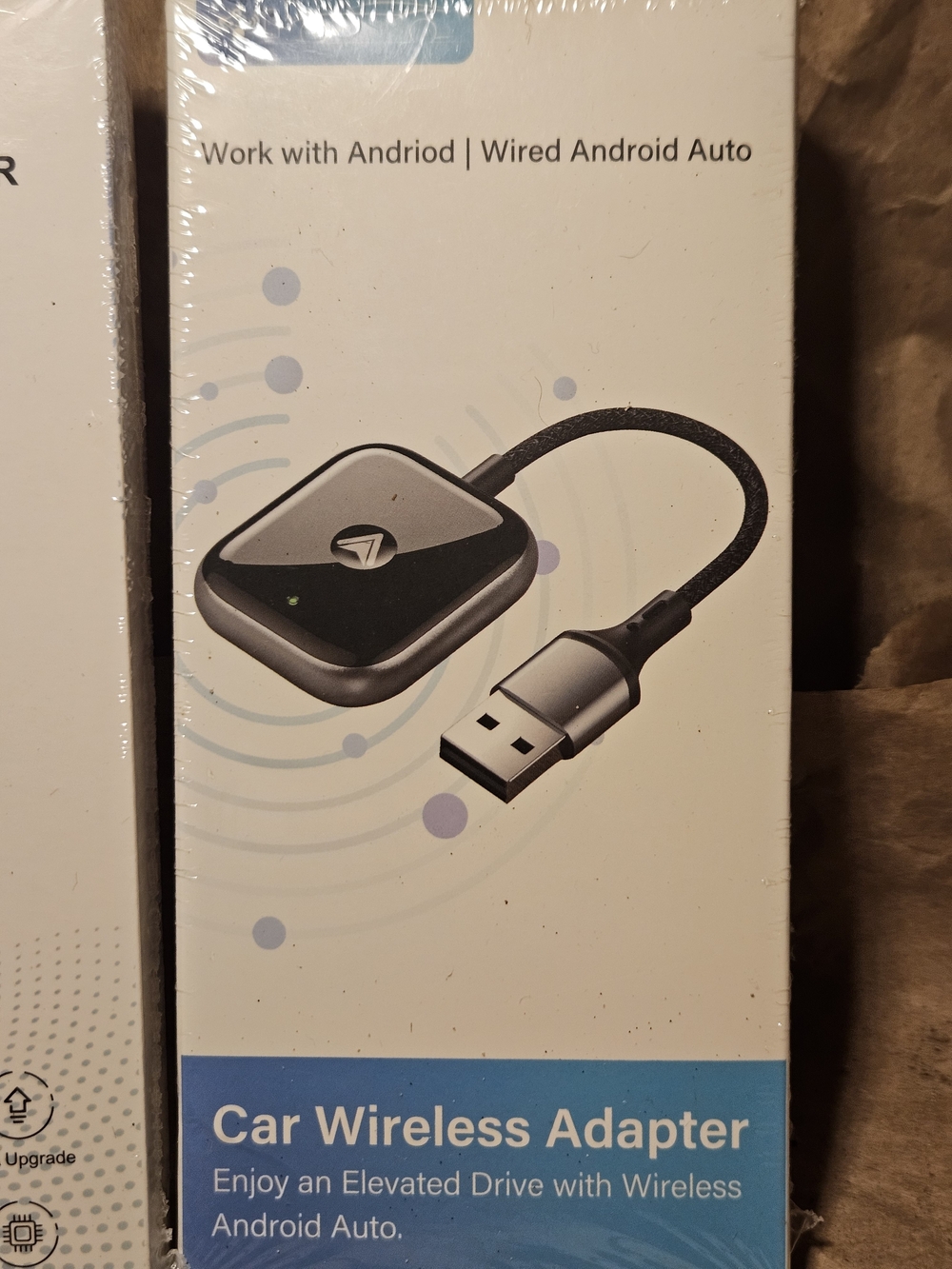 Wireless Android Auto Car Adapter - Black - Picture 4 of 6